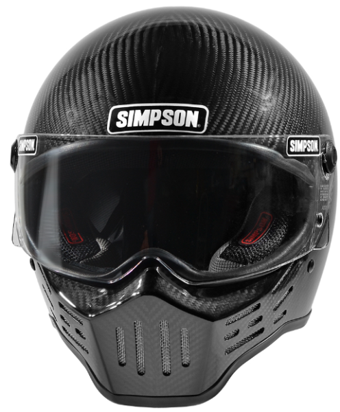 Simpson Star Wars M30 Bandit Motorcycle Helmet Carbon Fibre